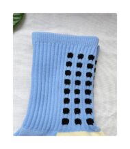 Athletic Football Socks for Men & Women – Grip, Comfort & Performance - Blue - Image 3