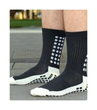 Athletic Football Socks for Men & Women – Grip, Comfort & Performance - Black - Image 8