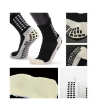Athletic Football Socks for Men & Women – Grip, Comfort & Performance - Black - Image 4