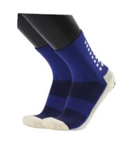 Best Athletic Football Socks for Men & Women – Grip, Comfort & Performance - Navy - Image 4