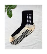 Athletic Football Socks for Men & Women – Grip, Comfort & Performance - Black - Image 2
