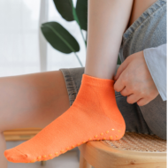 Yoga Socks for women - Orange - Image 2