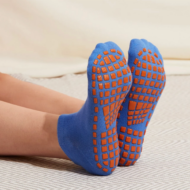 Anti-Skid Yoga Socks, made with Bamboo and Spandex in vibrant colours. These women's yoga socks are the perfect companion for your yoga, Pilates, dance, or ballet sessions, offering comfort, grip, and hygiene all in one.