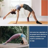 Yoga Socks for women - Black - Image 4