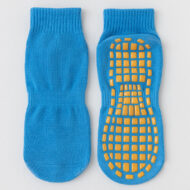 Anti Bacterial Anti-Skid Yoga Regular Socks For Women|Made With Bamboo And Spandex For Yoga/Pilates/Dance/Ballet|Women Yoga Socks For Barefoot Workout Blue